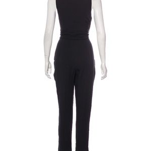 Theory Jumpsuit, black silk